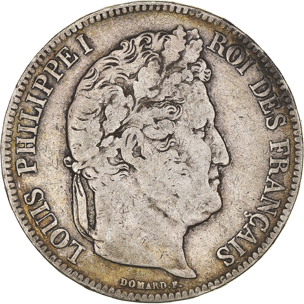 Coin, France, Louis-Philippe, 5 Francs, 1833, La Rochelle, VF(30-35), Silver
