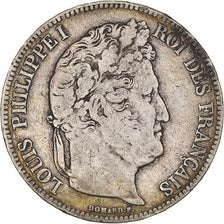 Coin, France, Louis-Philippe, 5 Francs, 1833, La Rochelle, VF(30-35), Silver