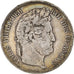 Coin, France, Louis-Philippe, 5 Francs, 1832, Lyon, VF(20-25), Silver, KM:749.4