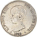 Monnaie, Espagne, Alfonso XIII, 5 Pesetas, 1888, Madrid, TB, Argent, KM:689