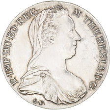 Coin, Austria, Maria Theresa, Thaler, 1780, Vienna, Restrike, MS(63), Silver