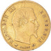 Moeda, França, Napoleon III, 5 Francs, 1859, Paris, VF(30-35), Dourado