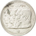 Moneda, Bélgica, 100 Francs, 100 Frank, 1954, MBC, Plata, KM:138.1