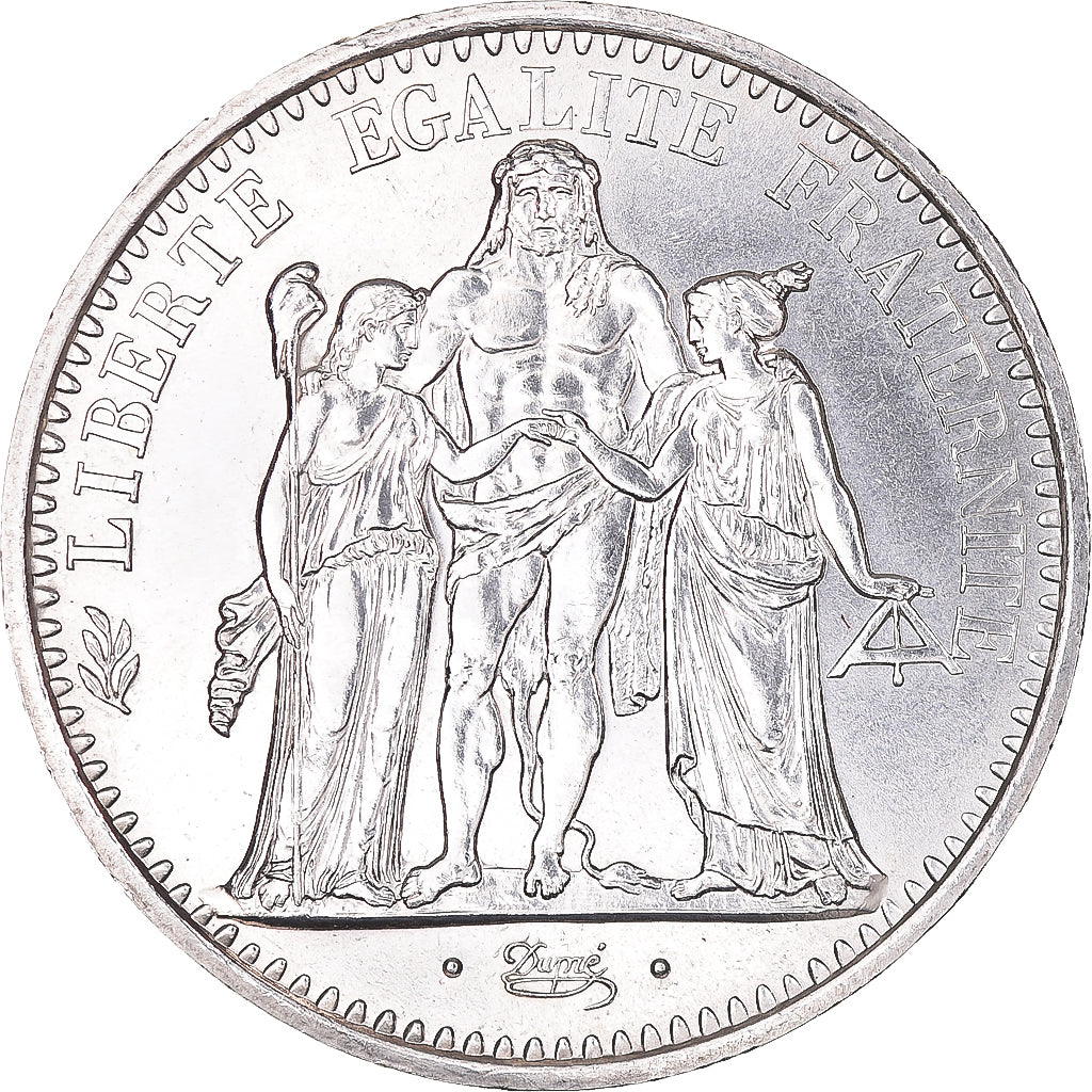 Coin, France, Hercule, 10 Francs, 1971, Paris, MS(60-62), Silver, KM:932