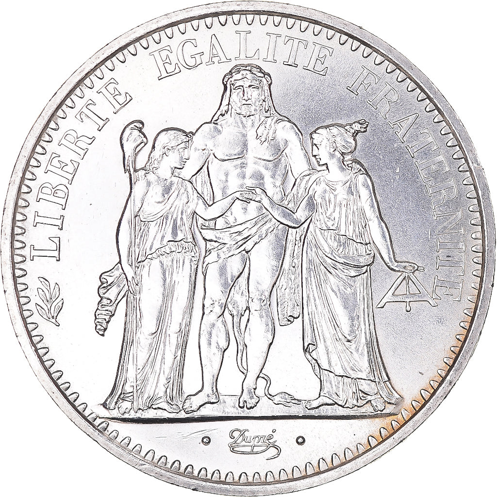 Coin, France, Hercule, 10 Francs, 1971, Paris, MS(60-62), Silver, KM:932