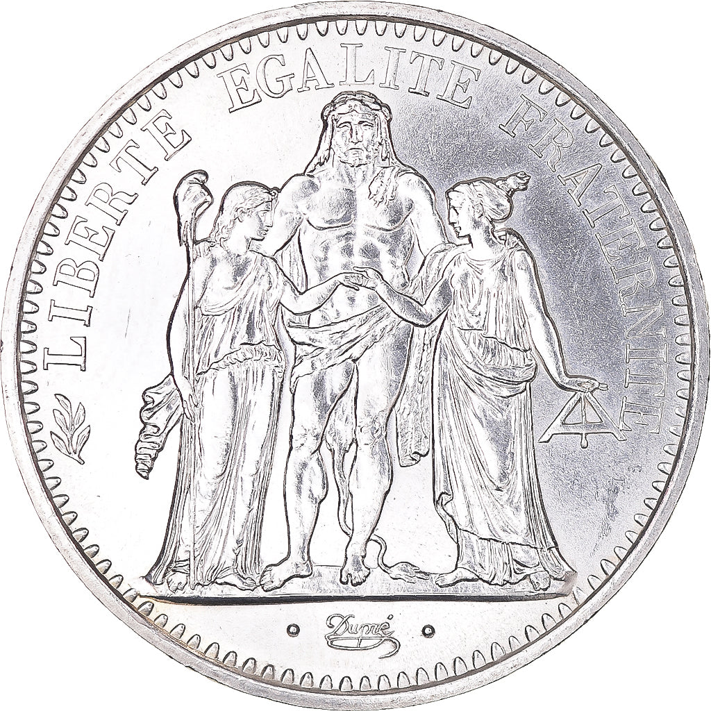 Coin, France, Hercule, 10 Francs, 1971, Paris, MS(60-62), Silver, KM:932