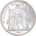 Moeda, França, Hercule, 10 Francs, 1972, Paris, MS(63), Prata, KM:932