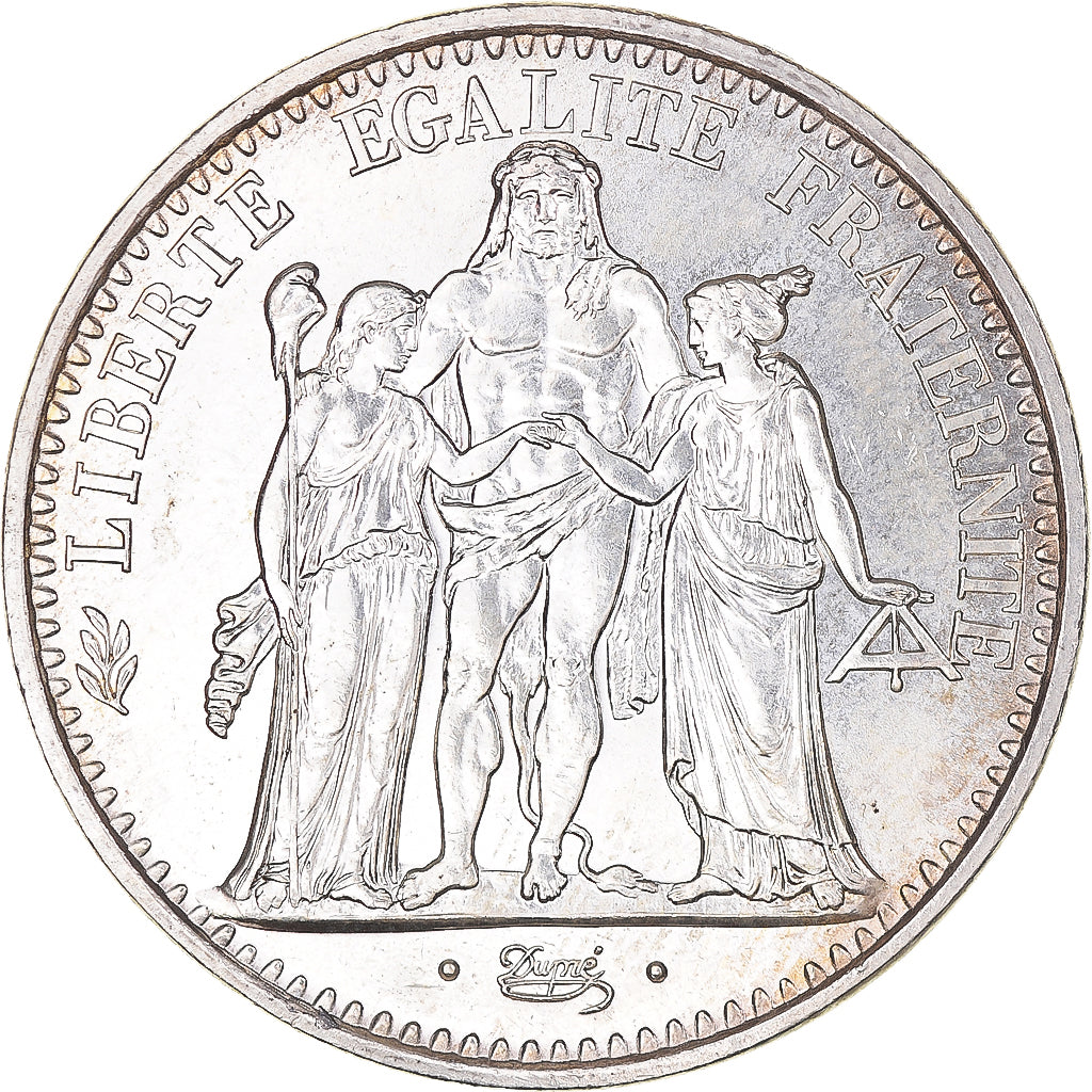 Coin, France, Hercule, 10 Francs, 1972, Paris, MS(63), Silver, KM:932