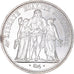 Moeda, França, Hercule, 10 Francs, 1972, Paris, MS(63), Prata, KM:932