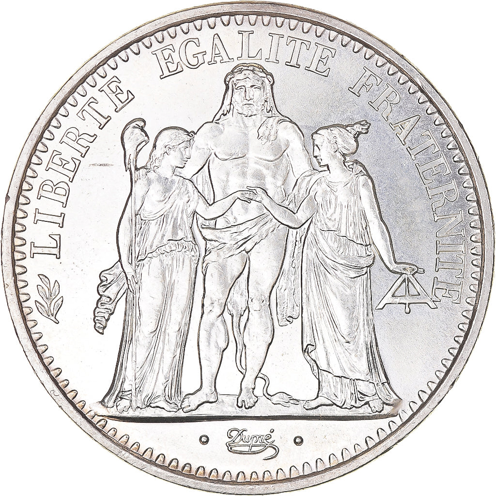 Coin, France, Hercule, 10 Francs, 1972, Paris, MS(63), Silver, KM:932