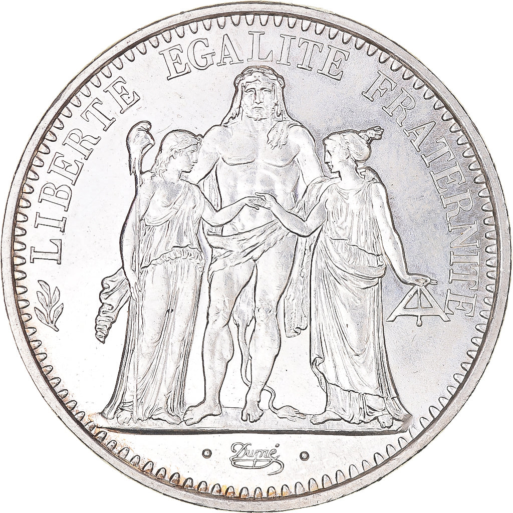 Coin, France, Hercule, 10 Francs, 1972, Paris, MS(63), Silver, KM:932