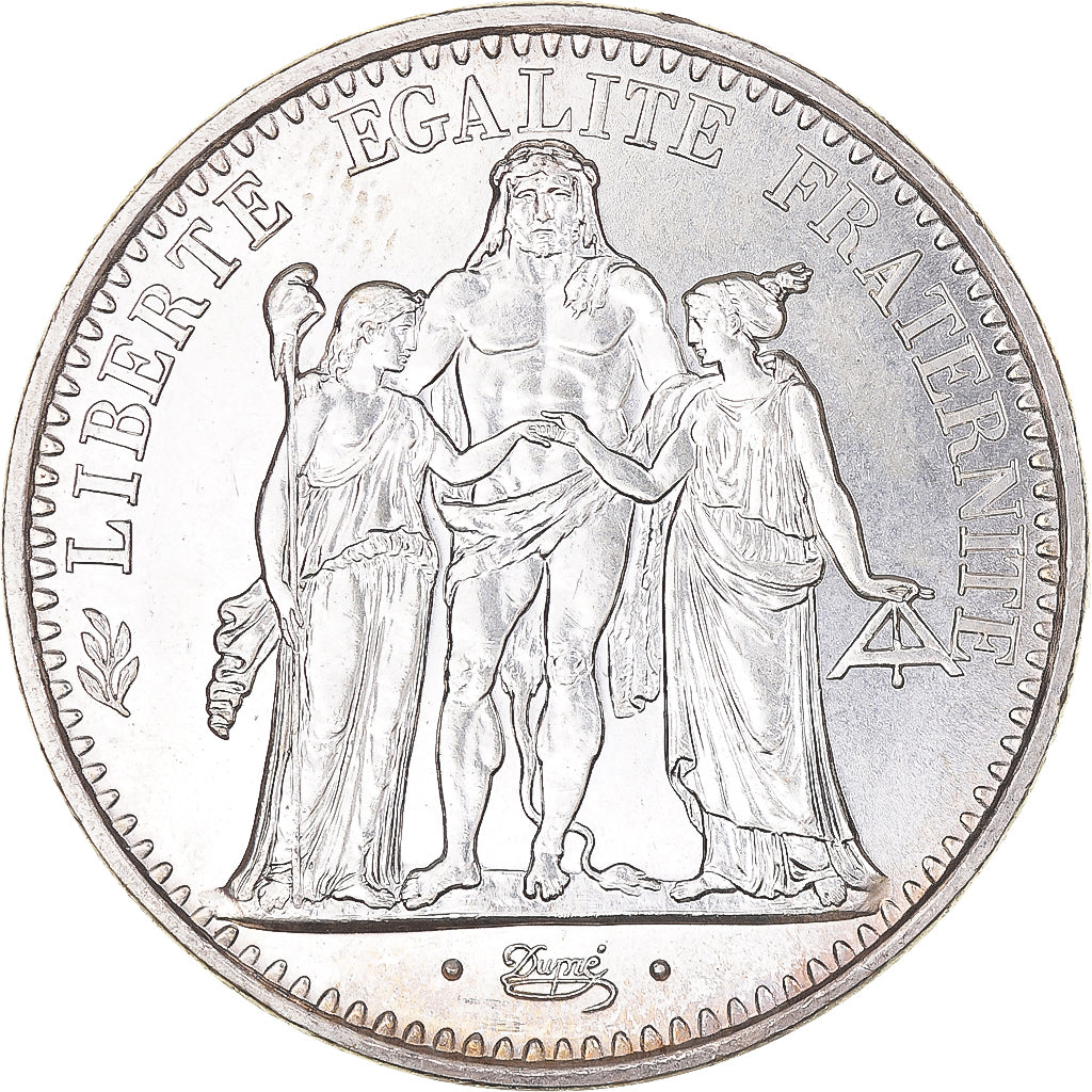 Coin, France, Hercule, 10 Francs, 1972, Paris, MS(63), Silver, KM:932