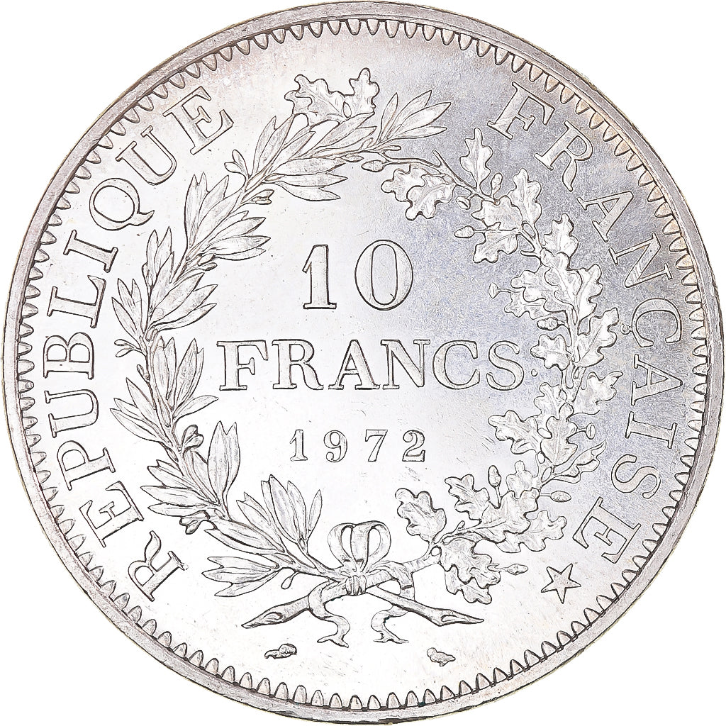 Monnaie, France, Hercule, 10 Francs, 1972, Paris, SPL, Argent, Gadoury:813