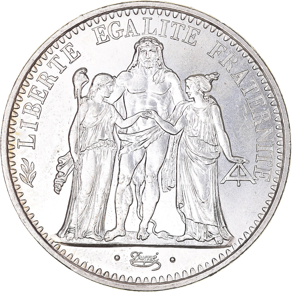 Coin, France, Hercule, 10 Francs, 1972, Paris, MS(63), Silver, KM:932