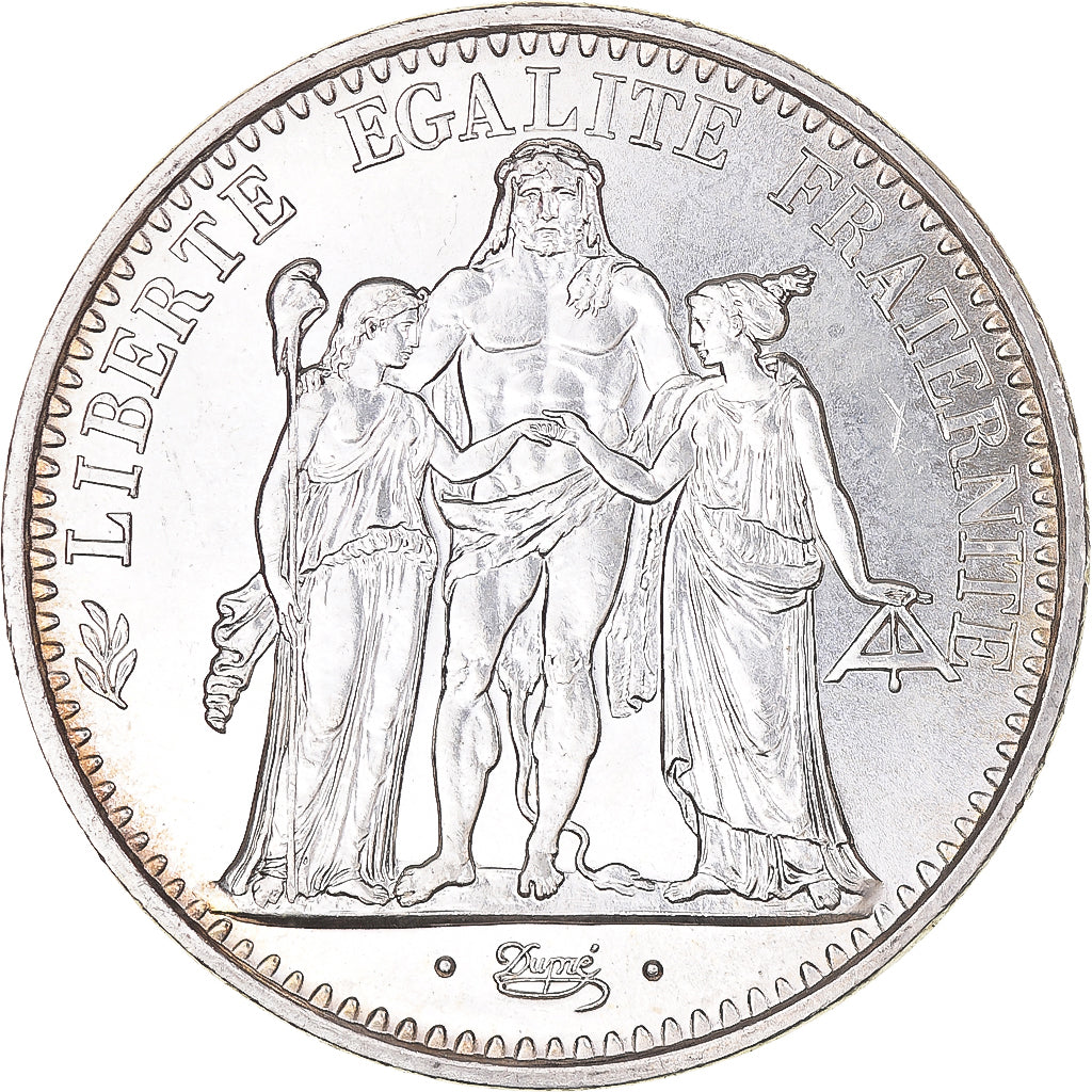 Coin, France, Hercule, 10 Francs, 1972, Paris, MS(63), Silver, KM:932