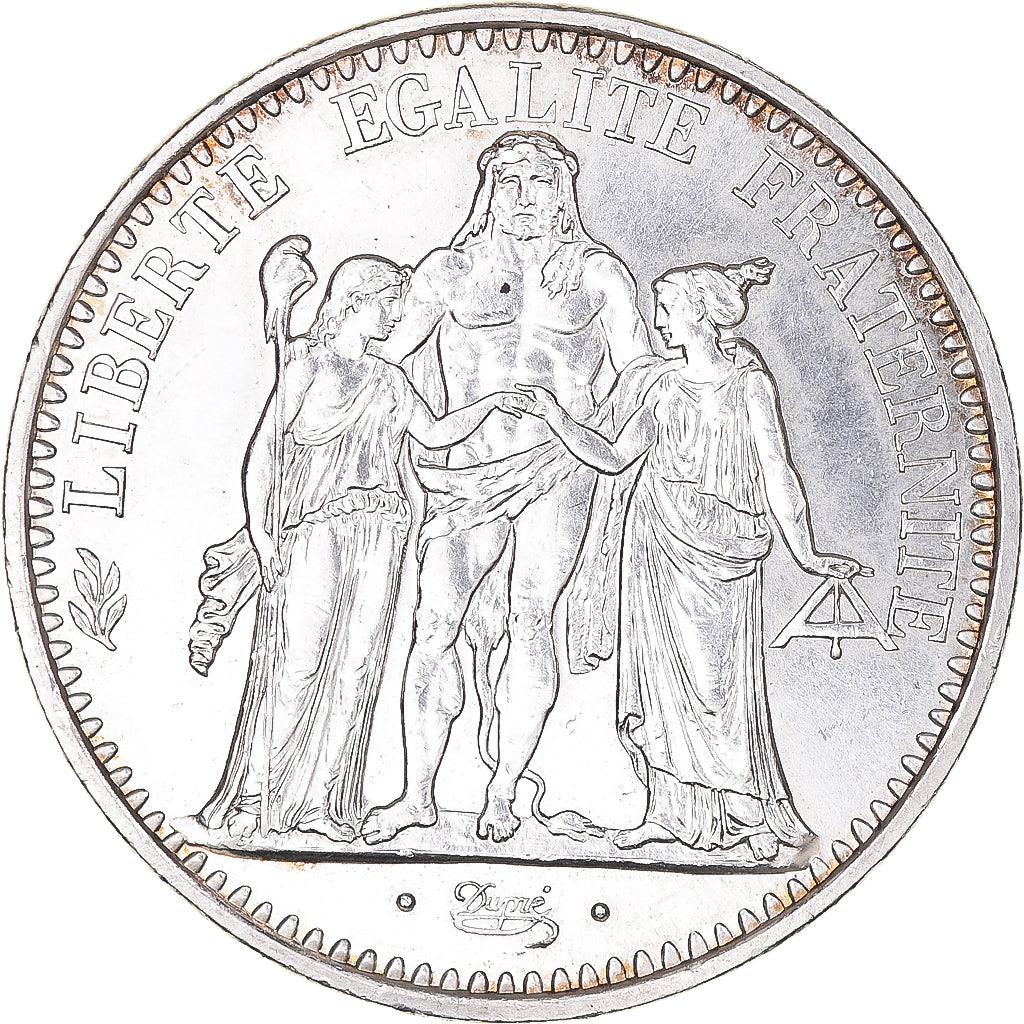 Coin, France, Hercule, 10 Francs, 1972, Paris, MS(63), Silver, KM:932