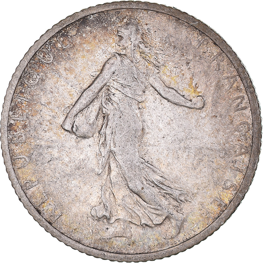 Münze, Frankreich, Semeuse, Franc, 1906, Paris, S+, Silber, KM:844.1
