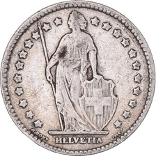 Coin, Switzerland, Franc, 1916, Bern, VF(30-35), Silver, KM:24