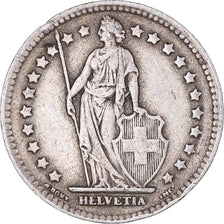 Coin, Switzerland, Franc, 1944, Bern, EF(40-45), Silver, KM:24