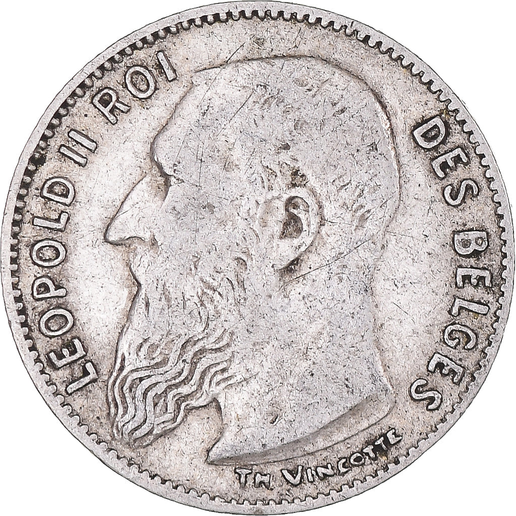 Coin, Belgium, 50 Centimes, 1909, Brussels, VF(30-35), Silver, KM:60.1
