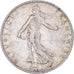 Moneta, Francja, Semeuse, 2 Francs, 1910, Paris, AU(50-53), Srebro, KM:845.1
