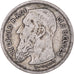 Coin, Belgium, Leopold II, 2 Francs, 2 Frank, 1909, VF(30-35), Silver, KM:58.1