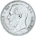 Moneta, Belgio, Leopold II, 5 Francs, 5 Frank, 1873, MB, Argento, KM:24