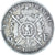 Moeda, França, Napoleon III, 5 Francs, 1868, Strasbourg, VF(20-25), Prata