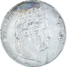 Monnaie, France, Louis-Philippe, 5 Francs, 1843, Bordeaux, TB, Argent