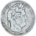 Coin, France, Louis-Philippe, 5 Francs, 1835, Strasbourg, VF(20-25), Silver
