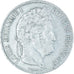 Moeda, França, Louis-Philippe, 5 Francs, 1834, Rouen, VF(20-25), Prata