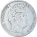 Coin, France, Louis-Philippe, 5 Francs, 1837, Rouen, VF(20-25), Silver