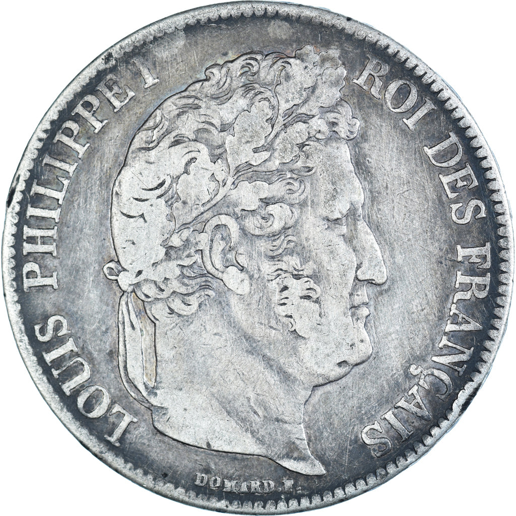 Münze, Frankreich, Louis-Philippe, 5 Francs, 1840, Rouen, S, Silber, KM:749.2
