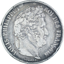 Münze, Frankreich, Louis-Philippe, 5 Francs, 1840, Rouen, S, Silber, KM:749.2