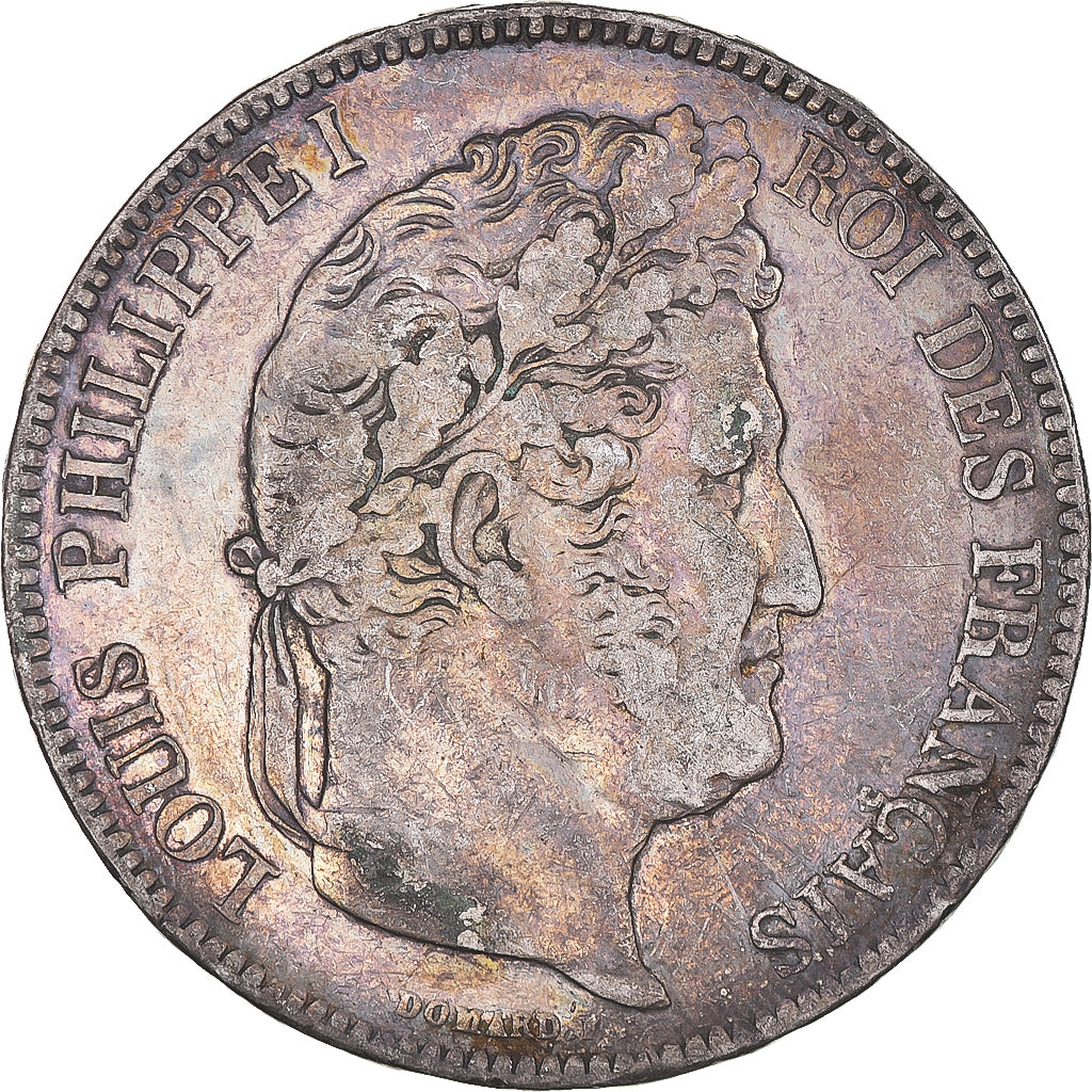 Coin, France, Louis-Philippe, 5 Francs, 1834, Paris, VF(30-35), Silver