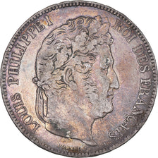 Coin, France, Louis-Philippe, 5 Francs, 1834, Paris, VF(30-35), Silver