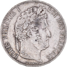 Coin, France, Louis-Philippe, 5 Francs, 1847, Paris, VF(20-25), Silver