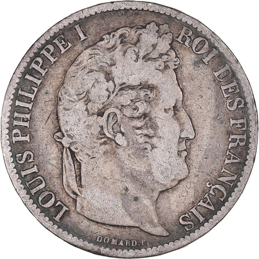 Monnaie, France, Louis-Philippe, 5 Francs, 1831, Lille, TB, Argent