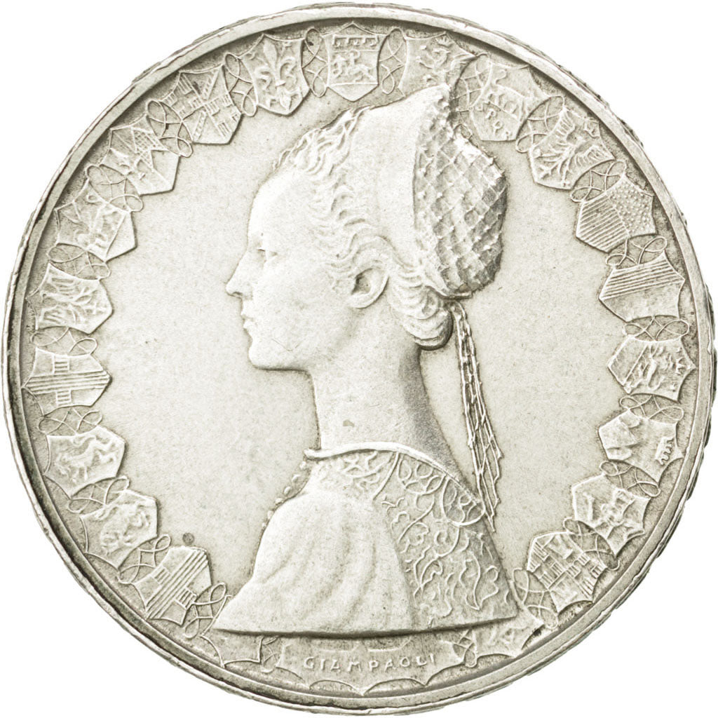 Italie, République, 500 Lire 1965 R, KM 98