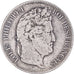 Coin, France, Louis-Philippe, 5 Francs, 1833, Lille, VF(20-25), Silver