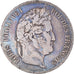 Monnaie, France, Louis-Philippe, 5 Francs, 1833, Lille, TB, Argent, KM:749.13