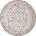 Coin, France, Louis-Philippe, 5 Francs, 1837, Lille, VF(20-25), Silver
