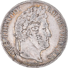 Coin, France, Louis-Philippe, 5 Francs, 1838, Lille, VF(30-35), Silver