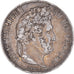 Coin, France, Louis-Philippe, 5 Francs, 1841, Lille, VF(30-35), Silver
