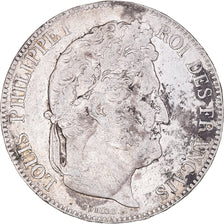 Monnaie, France, Louis-Philippe, 5 Francs, 1842, Lille, TB, Argent, Gadoury:678
