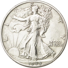 UNITED STATES, Walking Liberty Half Dollar, Half Dollar, 1944, U.S. Mint, KM...