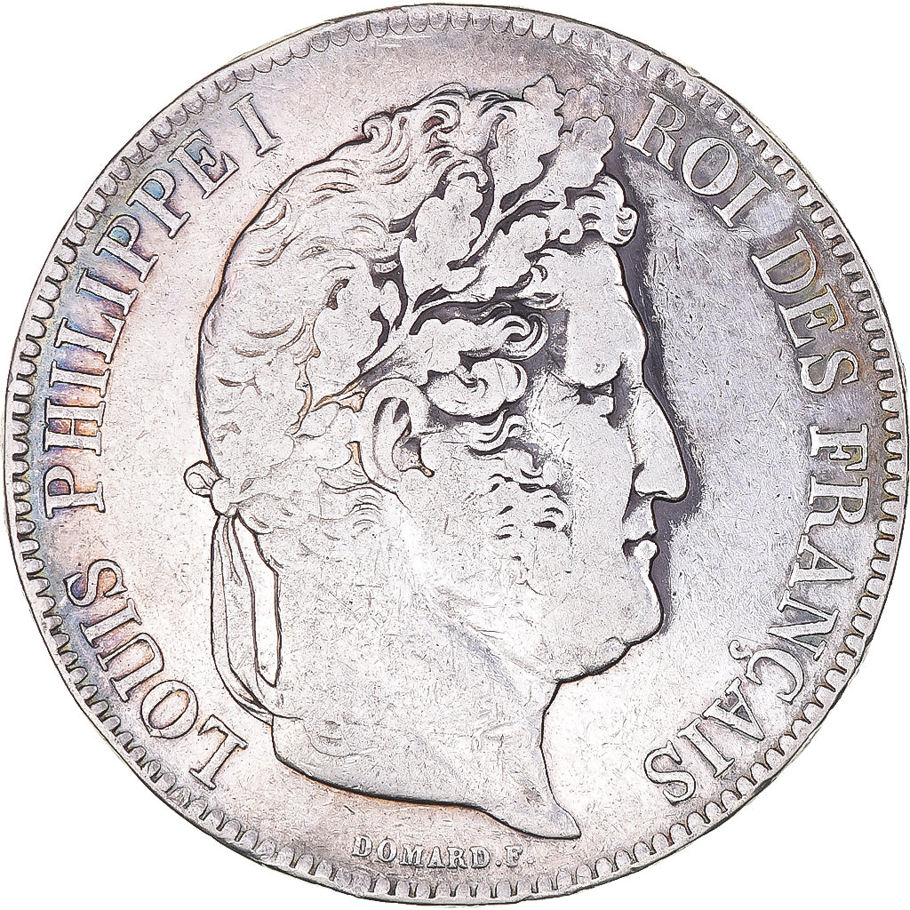 Münze, Frankreich, Louis-Philippe, 5 Francs, 1843, Lille, S, Silber, KM:749.13