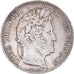 Coin, France, Louis-Philippe, 5 Francs, 1843, Lille, VF(30-35), Silver