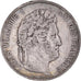 Coin, France, Louis-Philippe, 5 Francs, 1844, Lille, VF(20-25), Silver