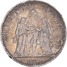 Coin, France, Hercule, 5 Francs, 1873, Paris, VF(30-35), Silver, KM:820.1